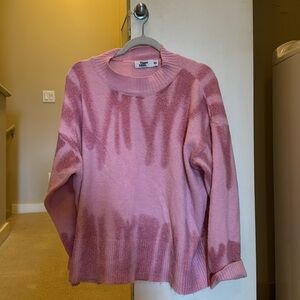 Tiger Mist Pink Tie dye Sweater